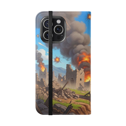 🐦✈️ The Cardinal Dive Bomber Flip Case – Bold Flight & Fearless Adventure