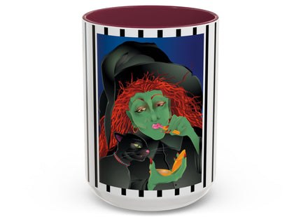 Mirror, Mirror A Witch's Touch Colorful Mugs, (11oz, 15oz)