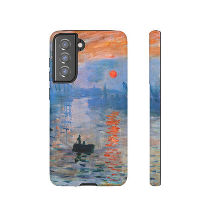 Sunrise by Claude Monet Phone Cases