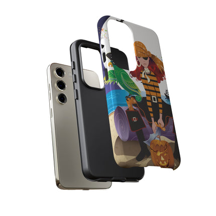 Moonlit Pirate Halloween Phone Cases