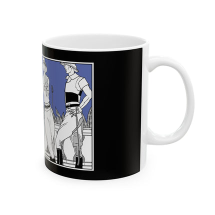 Coastal Elegance Ceramic Mug 11oz