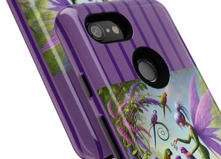 Lavender-Winged Fairy Phone Cases
