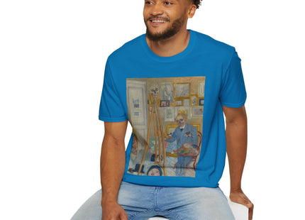 The Skeleton Painter by James Ensor Softstyle T-Shirt