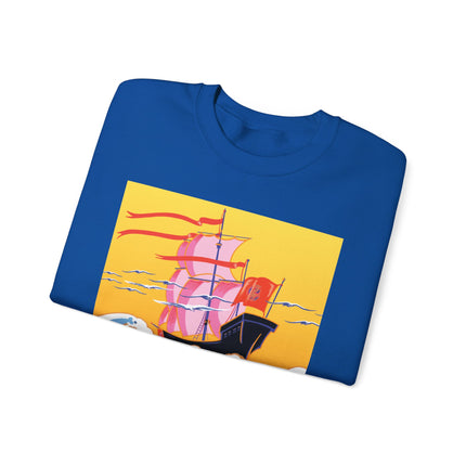 Golden Seas and Whimsical Dreams Heavy Blend™ Crewneck Sweatshirt
