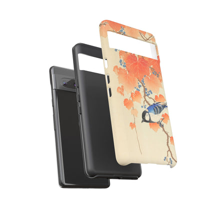 Japanese Bird and Branch by Ohara Koson Phone Cases
