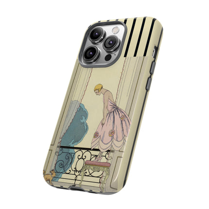 Falbalas et fanfreluches, La Souris by George Barbier Phone Cases