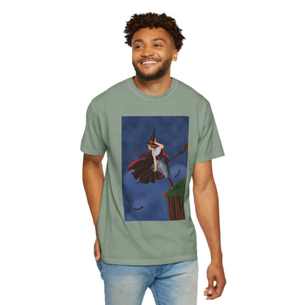 The Enchanted Witch Unisex Garment-Dyed T-shirt