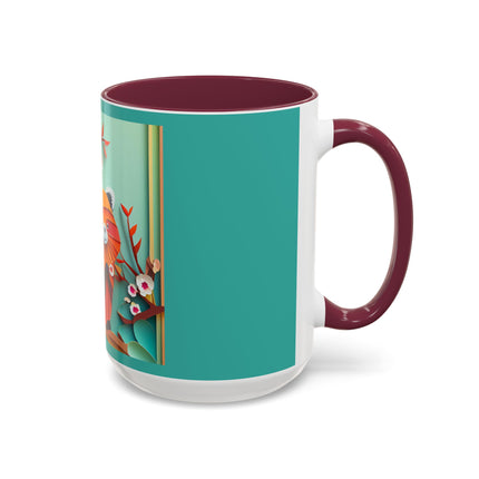 A Playful Red Panda Colorful Mugs (11oz, 15oz)