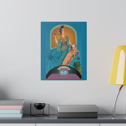 March & Aquamarine – Sofia Chiostri’s Oceanic Gem Portrait