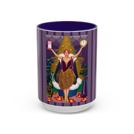Countdown to Christmas Elegance Colorful Mugs (11oz, 15oz)