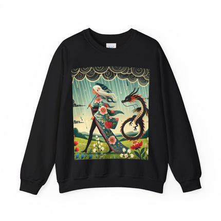 The Dragon Fairy’s Stride Heavy Blend™ Crewneck Sweatshirt