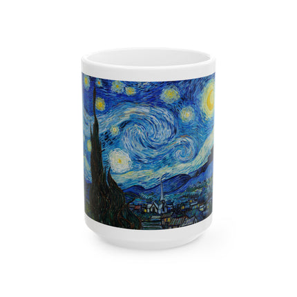 The Starry Night by Vincent Van Gogh Ceramic Mug (11oz, 15oz)
