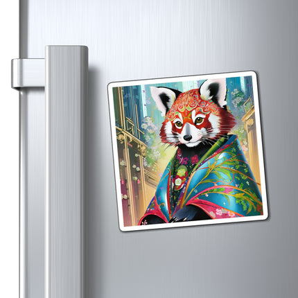 Cybernetic Red Panda Magnet (3 Sizes)