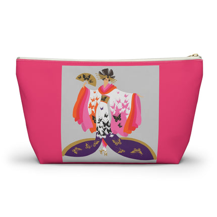 Butterfly Kimono Cosmetic Bag – Elegant Japanese Fantasy & Whimsical Grace