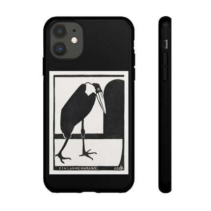 A Lame Marabou by Samuel Jessurun de Mesquita Phone Cases