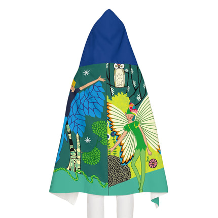 Enchanting Fairies of A Midsummer Night's Dream Youth Hooded Towel