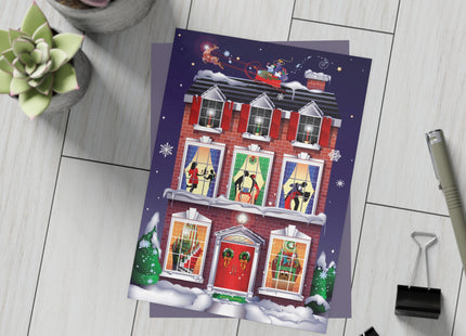 A Christmas Eve Celebration Postcard Bundles (envelopes included)
