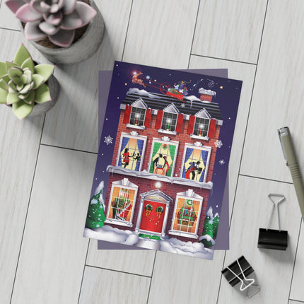 A Christmas Eve Celebration Postcard Bundles (envelopes included)