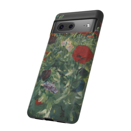 Poppies (A Study of Poppies for Carnation, Lily, Lily, Rose) by John Singer Sargent Phone Cases