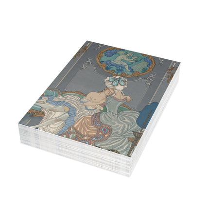 Liaisons Dangereuses by George Barbier Postcards (envelopes included) - Bundles of 10, 30, 50 Pieces