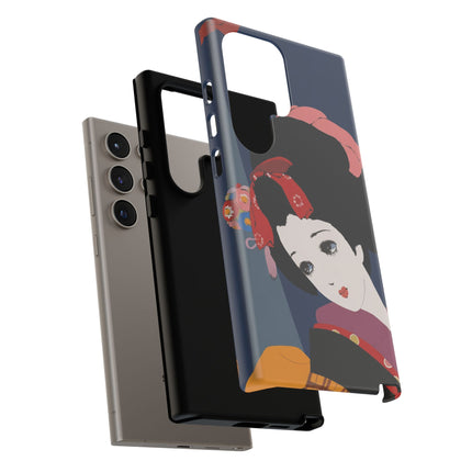 Geisha Portrait Phone Case – Elegant Beauty & Timeless Grace
