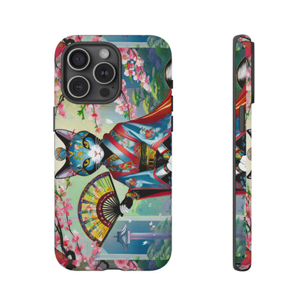 Cyberpunk Geisha Phone Cases