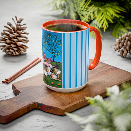 Enchanted Easter Gathering Colorful Mugs (11oz, 15oz)