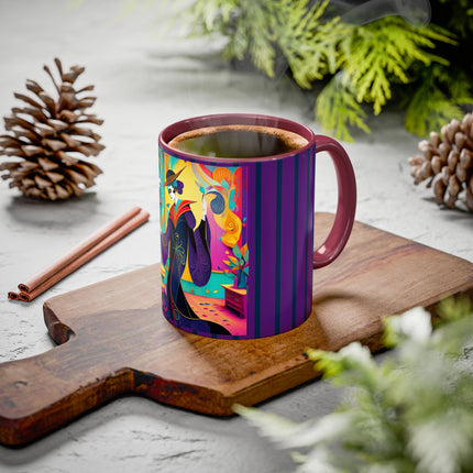 Phantoms of Elegance Colorful Mugs (11oz, 15oz)