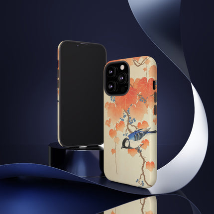 Japanese Bird and Branch by Ohara Koson Phone Cases