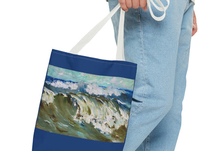 The Wave by Karl Hagemeister Tote Bag (AOP)