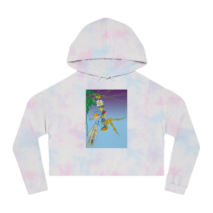 A Fairy's Delight Cropped Hooded Sweatshirt