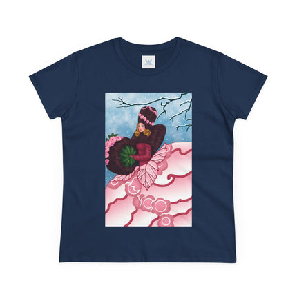 Winter Rose Empress Women's Midweight Cotton Tee