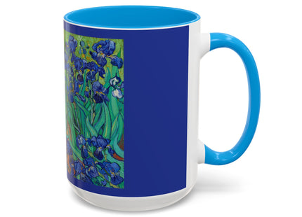 Irises by Vincent Van Gogh Colorful Mugs (11oz, 15oz)