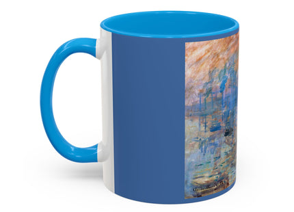 Sunrise by Claude Monet Colorful Mugs (11oz, 15oz)