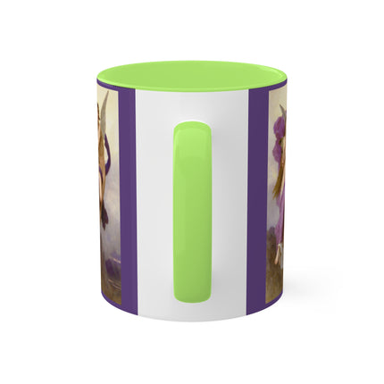 The Abduction of Psyche by William Bouguereau Colorful Mugs, 11oz