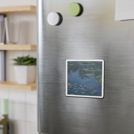 Water Lilies by Claude Monet Die-Cut Magnets (5 Sizes)