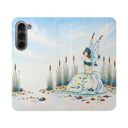 🧚🦋 The Jeweled Wing Fairy Flip Case – Art Deco Fairy Fantasy