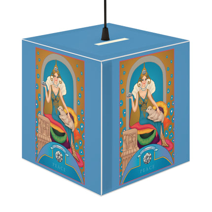 April & Diamond Zodiac Light Cube Lamp