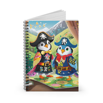 Ahoy, Matey! Spiral Notebook - Ruled Line