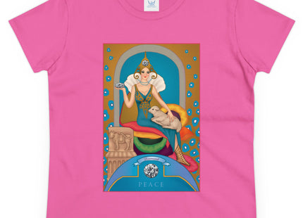 April & Diamond (from the Gem Series) by Sofia Chiostri Women's Midweight Cotton Tee