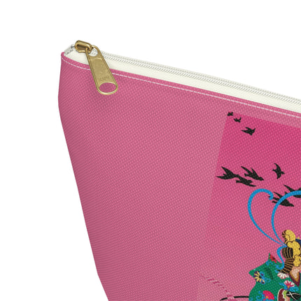 Samurai Princess on the White Steed Cosmetic Bag – Bold Fantasy & Elegant Adventure