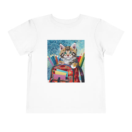 Whiskered Wanderings Toddler Short Sleeve Tee