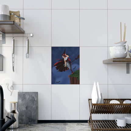 The Enchanted Witch Ceramic Tile