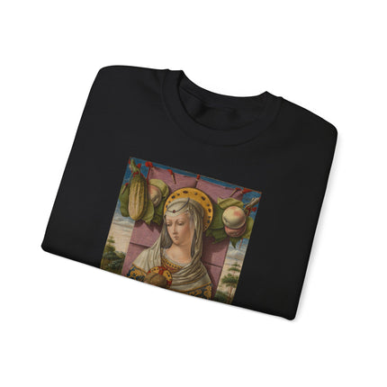 Madonna and Child by Carlo Crivelli Heavy Blend™ Crewneck Sweatshirt
