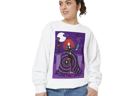 Mystic Elegance Unisex Garment-Dyed Sweatshirt