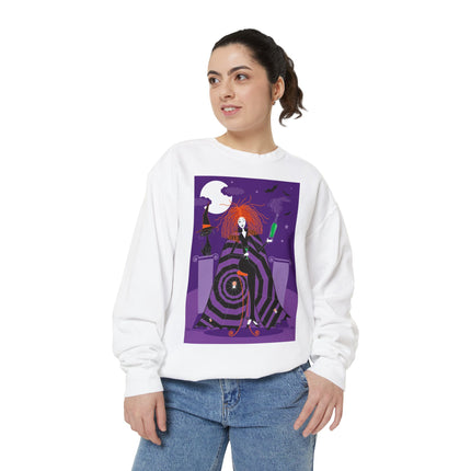 Mystic Elegance Unisex Garment-Dyed Sweatshirt