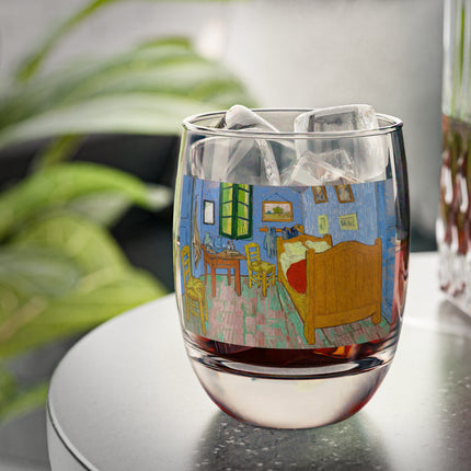 The Bedroom by Vincent van Gogh Whiskey Glass