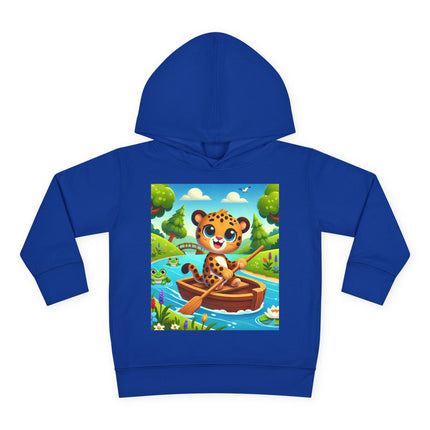Little Explorer on the River Toddler Pullover Fleece Hoodie
