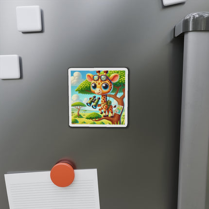 Giraffe Lookout Die-Cut Magnets (5 Sizes)