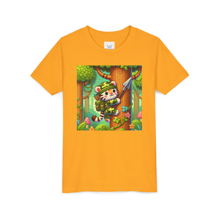 Stealthy Stripes Youth Short Sleeve Tee